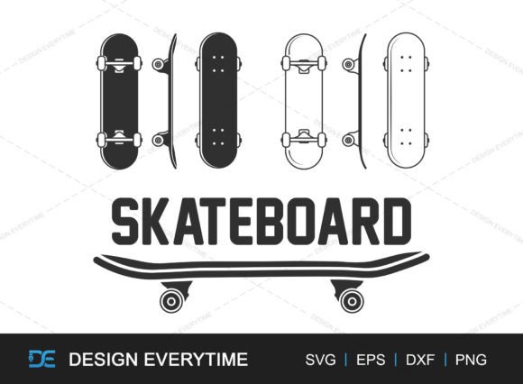 Download Dynamic Skateboard Vector SVG - Skateboard Collection