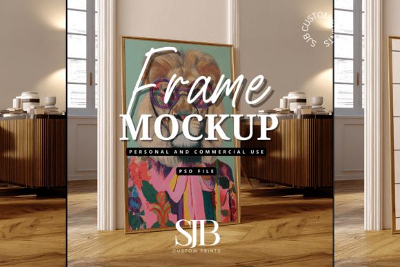 Download Frame Mockup PSD File and JPEG - Premium Resources