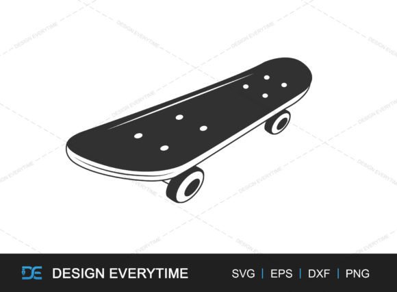 Download Premium Skateboard Vector SVG - Skateboard Collection