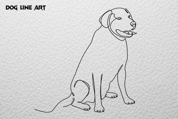 Download Dog Line Art - Dog line art Collection